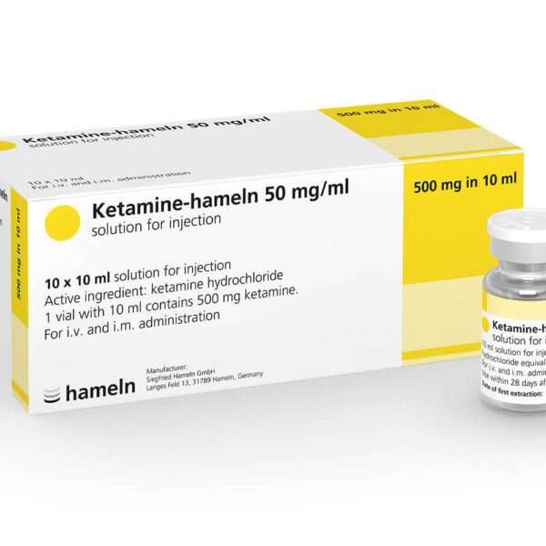 Ketamine Solution for Injection (500 mg/10 mL)