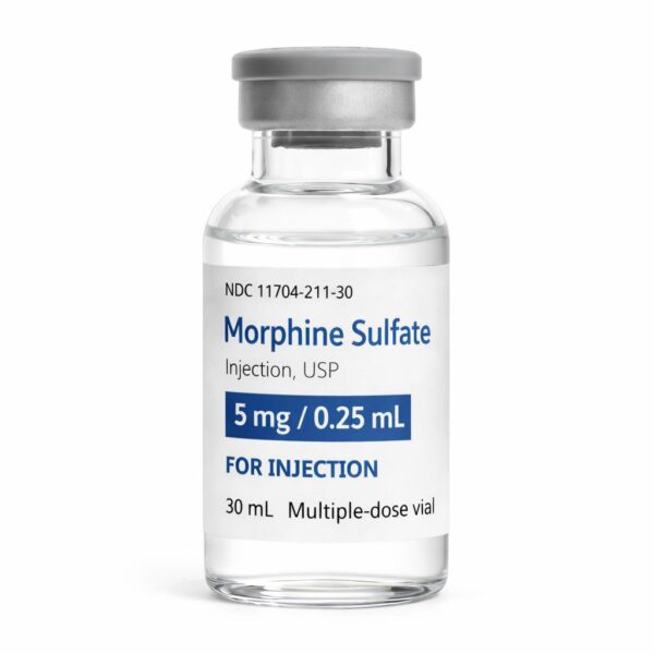 morphine sulfate 5 mg 0.25 ml